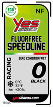 Bild von FLUOR FREE SPEED LINE  RACING 0 BLACK