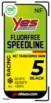 Bild von FLUOR FREE SPEED LINE  RACING 5 BLACK